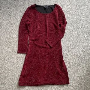 Women long sleeved dress